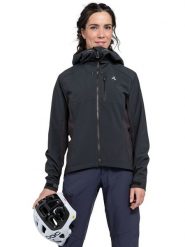 Schöffel Kurtka hybrydowa "Salza" w kolorze czarnym rozmiar: 38. Czarne kurtki sportowe Schöffel, bez wzorów, bez kaptura, outdoorowe. Za 234.97 zł.