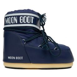Śniegowce Moon Boot. Niebieskie trapery i śniegowce Moon Boot. Za 759.99 zł.