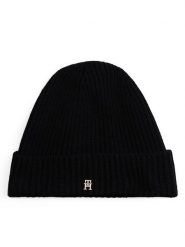 Tommy Hilfiger Czapka Th Cashmere AW0AW17772 Czarny. Czarne czapki TOMMY HILFIGER, bez wzorów, z kaszmiru. Za 389.99 zł.