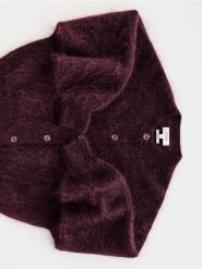 Kardigan z moherem - mahoniowy. Brązowe kardigany Reserved, l, bez wzorów, z dzianiny. Za 399.99 zł.