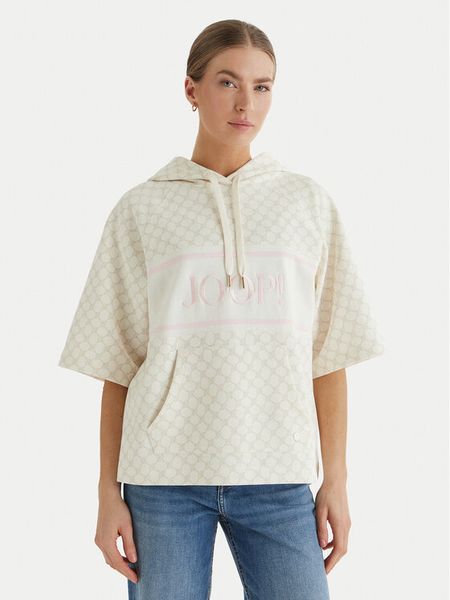 JOOP! Bluza Taisa 30104347 Beżowy Regular Fit. Brązowe bluzy Joop!, bez wzorów, z bawełny, bez kaptura. Za 648.99 zł.