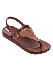 Ipanema Japonki "Caiman Sandal" w kolorze brązowym rozmiar: 37. Brązowe klapki Ipanema, bez wzorów, z otwartym noskiem, bez obcasa. Za 116.30 zł.