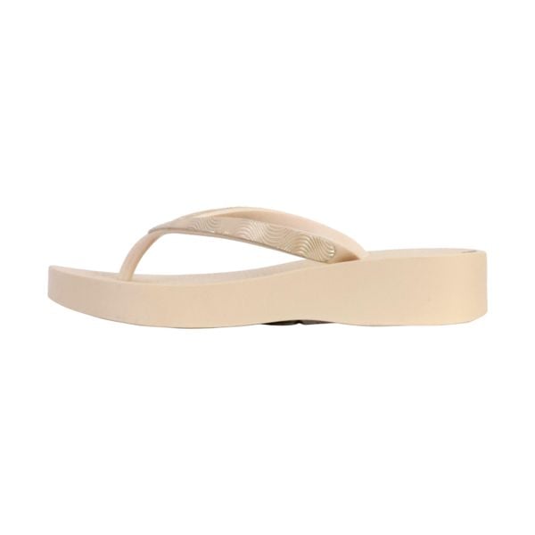 Japonki damskie Ipanema Mesh X Plat. Brązowe klapki Ipanema, bez wzorów, z materiału, bez obcasa. Za 88.99 zł.