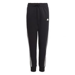 Future Icons 3-Stripes Cotton Pants. Białe spodnie dresowe Adidas, bez wzorów, z dresówki. W wyprzedaży za 173.70 zł.