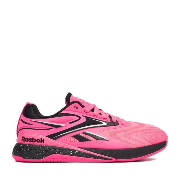 Buty na siłownię Reebok. Czerwone obuwie sportowe Reebok, bez zapięcia, na fitness i siłownię. Za 599.99 zł.