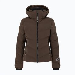 Kurtka narciarska damska BOGNER FIRE+ICE Tec-Sael. Brązowe kurtki narciarskie bez wzorów, z elastanu, bez kaptura, narciarskie. Za 2,099.00 zł.