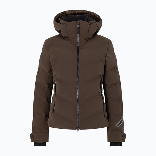 Kurtka narciarska damska BOGNER FIRE+ICE Tec-Sael. Brązowe kurtki narciarskie bez wzorów, z elastanu, bez kaptura, narciarskie. Za 2,099.00 zł.