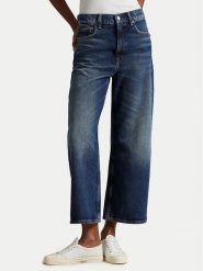 Polo Ralph Lauren Jeansy 211969378001 Granatowy Wide Leg. Niebieskie jeansy Polo Ralph Lauren, bez wzorów. Za 789.99 zł.