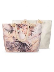 Descanso Torba plażowa "Descanso Pippa" w kolorze kremowym - 60 x 43 cm rozmiar: 43x60 cm. Brązowe torby na ramię Descanso, bez wzorów, z materiału, na ramię, bez dodatków. Za 65.23 zł.