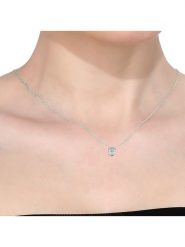 Diamant Vendôme Złoty naszyjnik z diamentami - dł. 40 cm rozmiar: onesize. Szare naszyjniki Diamant Vendöme, z diamentem, srebrne. Za 717.99 zł.