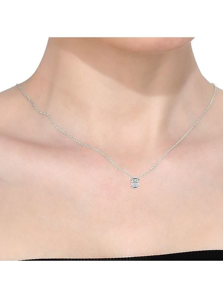 Diamant Vendôme Złoty naszyjnik z diamentami - dł. 40 cm rozmiar: onesize. Szare naszyjniki Diamant Vendöme, z diamentem, srebrne. Za 717.99 zł.