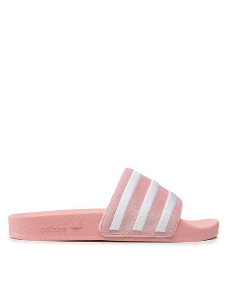 Adidas Klapki adilette W GX3372 Różowy. Czerwone klapki Adidas, z materiału, bez zapięcia. Za 209.99 zł.