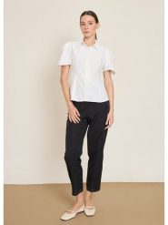 BGN Koszula w kolorze białym rozmiar: 34. Białe koszule BGN, bez wzorów, bez kołnierzyka, bez ramiączek. Za 108.99 zł.