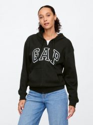 GAP Bluza w kolorze czarnym rozmiar: XXL. Czarne bluzy GAP, xxl, bez wzorów, bez kaptura. Za 96.83 zł.