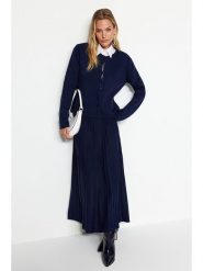 Trendyol 2-częściowy zestaw w kolorze granatowym rozmiar: XL. Niebieskie swetry Trendyol, xl, bez wzorów, bez ramiączek. Za 100.99 zł.