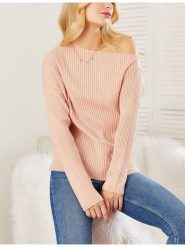 Milan Kiss Sweter w kolorze beżowym rozmiar: L. Brązowe swetry Milan Kiss, l, bez wzorów, bez ramiączek. Za 104.99 zł.