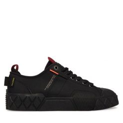 Trampki Palladium. Czarne trampki Palladium, bez wzorów, bez zapięcia. Za 379.99 zł.