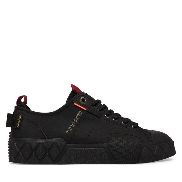 Trampki Palladium. Czarne trampki Palladium, bez wzorów, bez zapięcia. Za 379.99 zł.