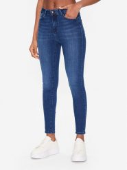 Mustang Jeansy Georgia 1013577 Granatowy Super Skinny Fit. Niebieskie jeansy Mustang, bez wzorów. Za 219.99 zł.