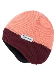 Ziener Czapka beanie "Igosch" w kolorze jasnoróżowo-czerwonym rozmiar: XS. Czerwone czapki Ziener, bez wzorów, z polaru. Za 57.45 zł.