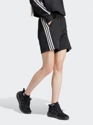 Adidas Szorty dresowe w kolorze czarnym rozmiar: XL. Czarne szorty Adidas, bez wzorów, z dresówki. Za 117.45 zł.