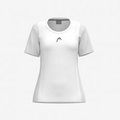 CLUB 25 Tech T-Shirt Girls. Białe t-shirty Head, bez wzorów, z meshu, bez kołnierzyka, bez ramiączek. Za 135.00 zł.