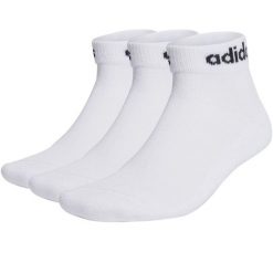 Skarpety adidas Linear Ankle Socks Cushioned Socks 3p. Białe skarpety Adidas, bez wzorów. Za 37.00 zł.