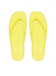 Crocs Japonki Miami Frosted Flip 211474 Zielony. Zielone klapki Crocs, bez wzorów, z tworzywa sztucznego, bez obcasa. Za 179.99 zł.
