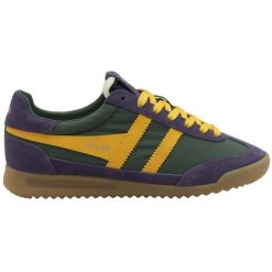 Sneakersy damskie Gola Firefly. Zielone obuwie sportowe Gola, bez zapięcia. Za 427.50 zł.