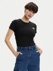 The North Face T-Shirt Redbox NF0A87NM Czarny Regular Fit. Czarne t-shirty The North Face, xl, bez wzorów, z bawełny, bez kołnierzyka, bez ramiączek. Za 109.99 zł.