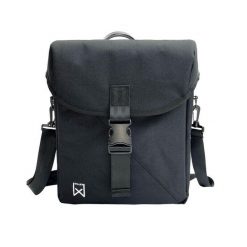 Regulowana torba rowerowa Willex 800 Pro. Czarne torby na ramię WILLEX, bez wzorów, na ramię, duże, bez dodatków. Za 338.00 zł.
