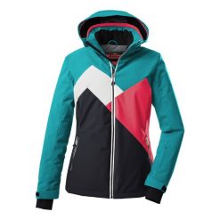 Kurtka narciarska damska Killtec KSW 83. Niebieskie kurtki narciarskie Killtec, m, bez wzorów, bez kaptura, narciarskie. Za 849.99 zł.
