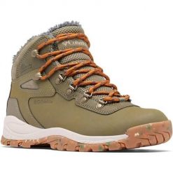 Buty trekkingowe damskie Columbia Newton Ridge Ii. Brązowe trekkingi Columbia, z materiału, za kostkę, trekkingowe. Za 564.00 zł.