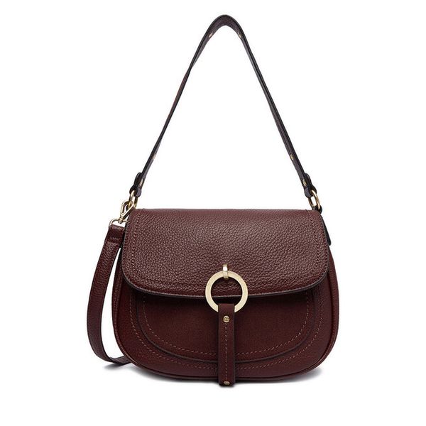 Torebka Lasocki. Czerwone torebki klasyczne Lasocki, bez wzorów, bez dodatków. Za 179.99 zł.