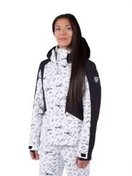 Kurtka Narciarska Rossignol damska W Saluver PR JKT biała. Białe kurtki narciarskie Rossignol, l, bez wzorów, z materiału, z kapturem, narciarskie, primaloft. Za 1,319.00 zł.