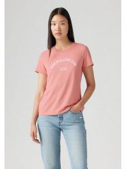 Levi's Koszulka w kolorze koralowym rozmiar: S. Czerwone bluzki Levi's®, s, bez wzorów, z bawełny, bez kołnierzyka, bez ramiączek. Za 61.31 zł.