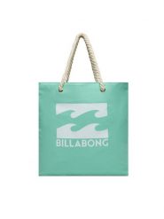Billabong Torebka BLB-B-001-07 Turkusowy. Niebieskie shopper Billabong, bez wzorów, z materiału, bez dodatków. Za 99.99 zł.