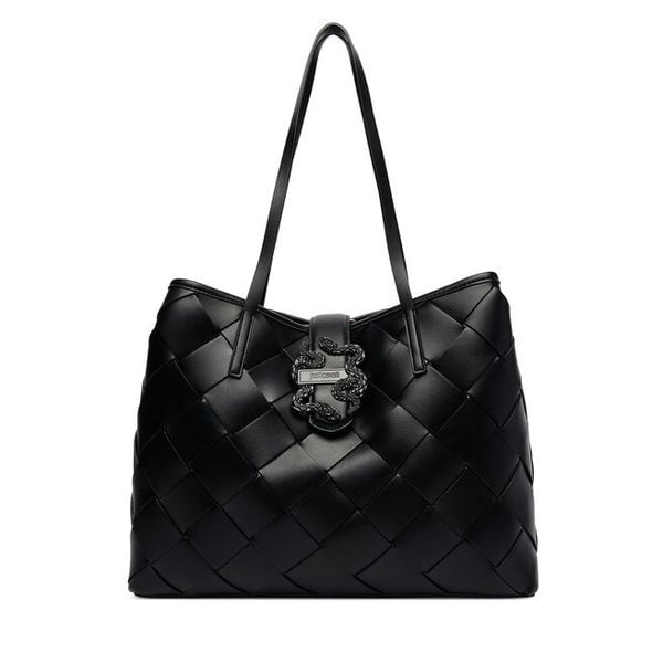 Torebka Just Cavalli. Czarne torebki klasyczne Just Cavalli, bez wzorów, bez dodatków. Za 939.99 zł.