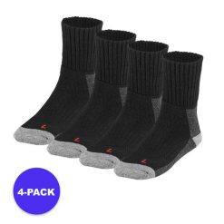 Skarpety turystyczne unisex - Multi czarne - 4 pary. Czarne skarpety XTREME, bez wzorów, z elastanu. Za 228.29 zł.