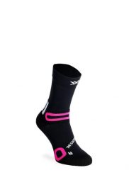 Skarpety turystyczne X-Socks Hike Discover Crew. Czarne skarpety X Socks, bez wzorów, z materiału. Za 99.99 zł.