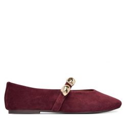 Baleriny Steve Madden. Fioletowe baleriny Steve Madden, bez wzorów, bez obcasa. Za 519.99 zł.