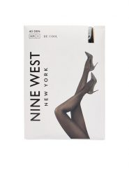 Nine West Rajstopy CEO-9WB-007-AW25 Czarny. Czarne rajstopy i pończochy Nine West, bez wzorów, z materiału. Za 24.99 zł.