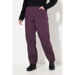 Damskie Spodnie softshell wodoodporne profilowane kolana polarowa podszewka. Czerwone spodnie narciarskie Ulla Popken, na lato, plus size, bez wzorów, z materiału, trekkingowe. Za 432.99 zł.