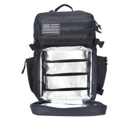 Plecak do CrossTraining i podróży ELITRAINX 45L. Czarne plecaki ELITEX TRAINING, bez wzorów. Za 273.99 zł.