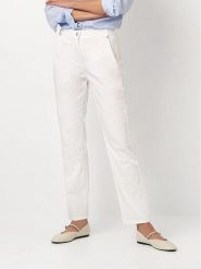 Toni Spodnie chino w kolorze białym rozmiar: W38. Białe spodnie materiałowe Toni, na co dzień, bez wzorów. Za 173.99 zł.