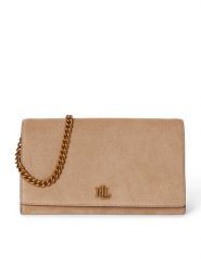 LAUREN RALPH LAUREN Torebka 432P15691001 Beżowy. Brązowe torebki klasyczne Lauren Ralph Lauren, bez wzorów, ze skóry, bez dodatków. Za 949.99 zł.