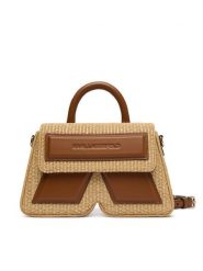 KARL LAGERFELD Torebka B2W30024 Beżowy. Brązowe torebki klasyczne KARL LAGERFELD, bez wzorów, ze skóry, bez dodatków. Za 1,199.00 zł.