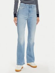 Tommy Jeans Jeansy Sylvia DW0DW19598 Niebieski Flare Fit. Niebieskie jeansy Tommy Jeans, bez wzorów. Za 269.99 zł.
