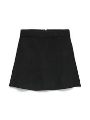 Vero Moda Spódnica mini Saba 10325944 Czarny Regular Fit. Czarne spódnice Vero Moda, xs, bez wzorów, z syntetyku, mini. Za 139.99 zł.