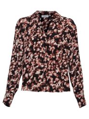 MOSS COPENHAGEN Koszula "Bellamaya Rhian" w kolorze czarno-jasnoróżowym rozmiar: XS/S. Czarne koszule Moss Copenhagen, s, bez wzorów, bez kołnierzyka, bez ramiączek. Za 151.45 zł.